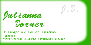 julianna dorner business card